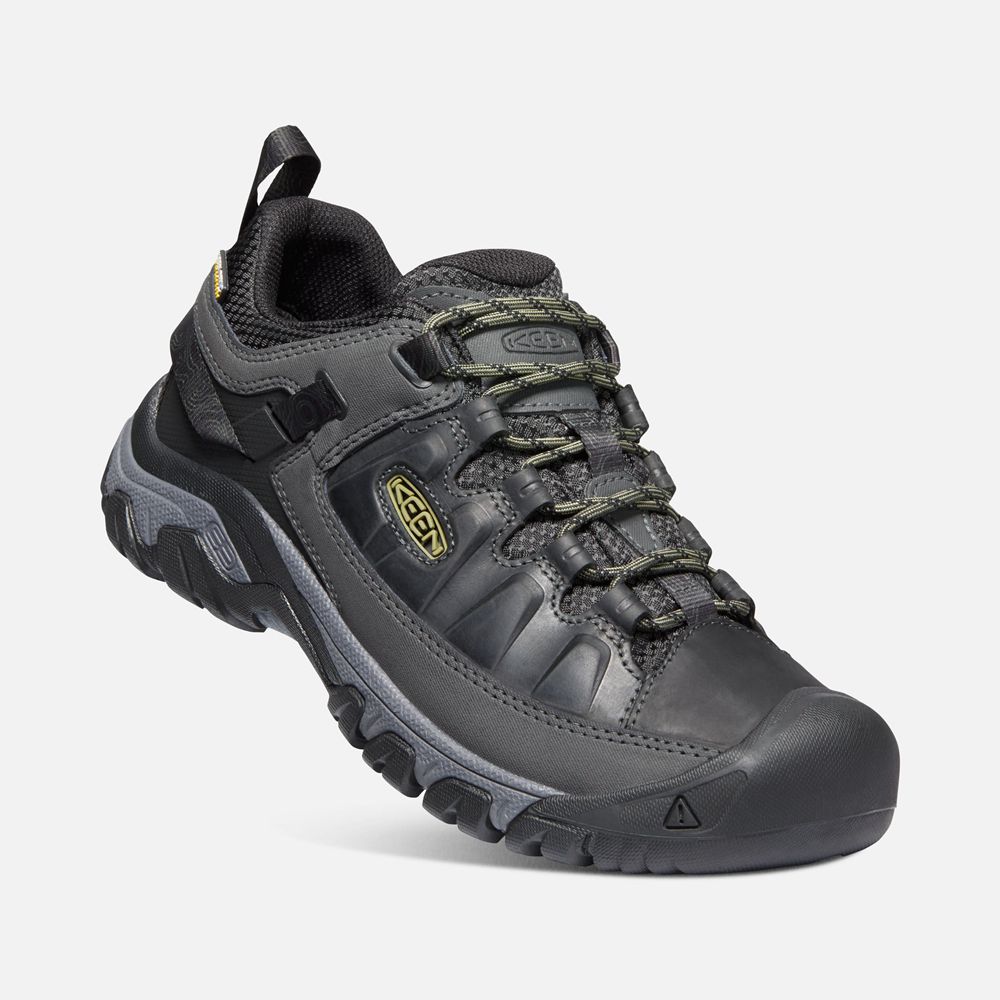 Keen Outdoor Ayakkabı Erkek Siyah - Targhee Iii Waterproof - Türkiye QICJ95260